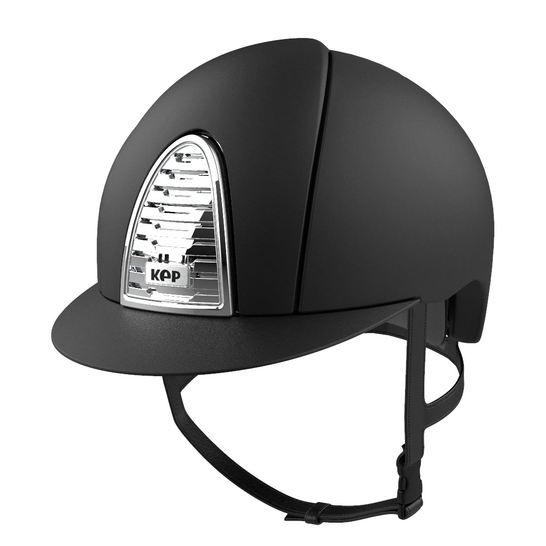 Kep Cromo 2.0 Jockey - Riding Hat - Black Chrome - Equisafety