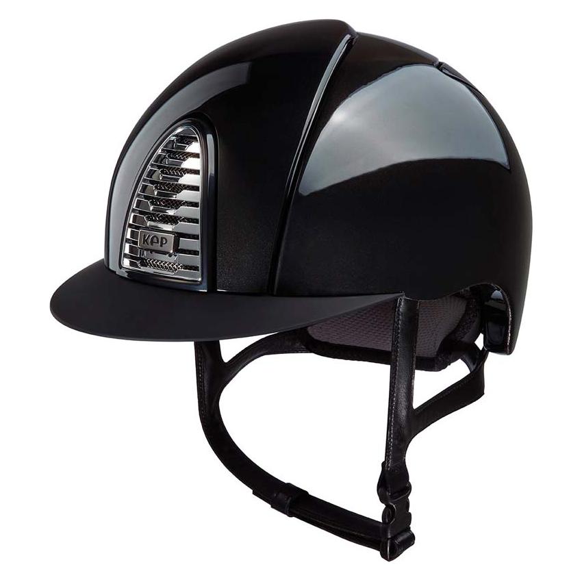 Kep Cromo 2.0 Jockey - Riding Hat - Shine Black - Equisafety