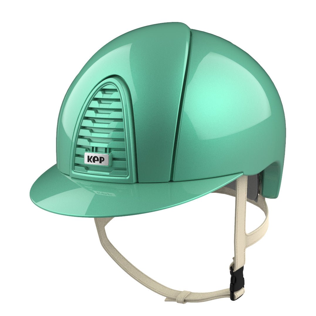 Kep Cromo 2.0 Jockey - Riding Hat - Turquoise - Equisafety