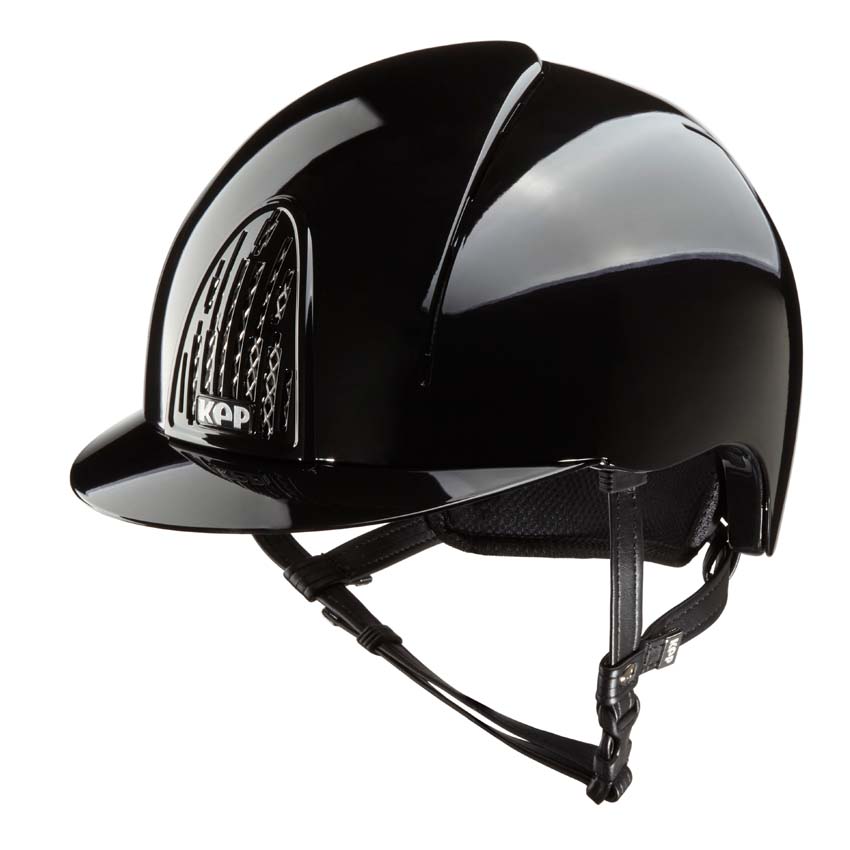 Kep Smart - Riding Hat - Polish Black - Equisafety