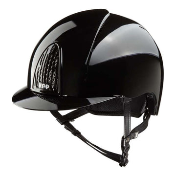 Kep Smart - Riding Hat - Polish Black - Equisafety