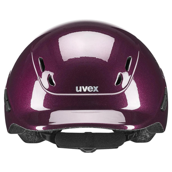 Uvex Kidoxx Dekor Riding Hat - Burgundy