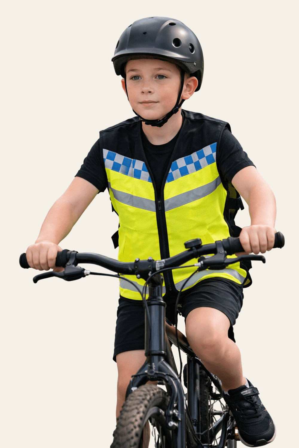 Kids THINK BIKE POLITE Waistcoat - Equisafety