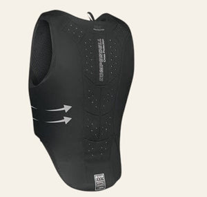 KOMPERDELL - SAFETY BODY PROTECTOR FRONTZIP EN 13158:2018 – LEVEL 3 - Equisafety
