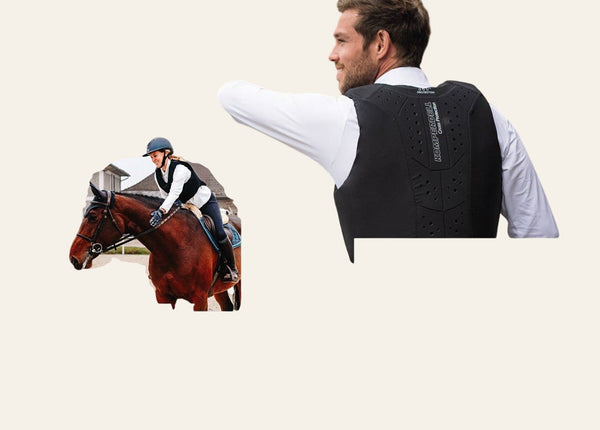 KOMPERDELL - SAFETY BODY PROTECTOR FRONTZIP EN 13158:2018 – LEVEL 3 - Equisafety
