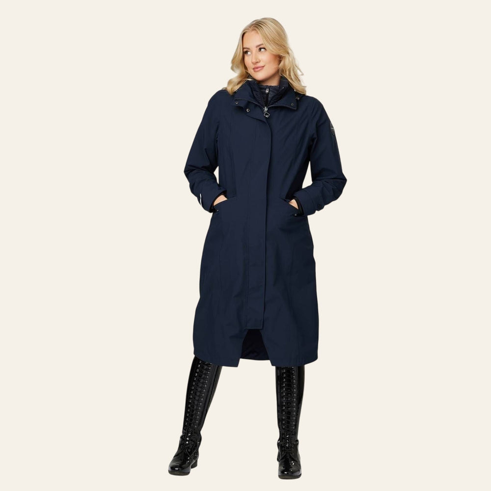 Le Mieux Amelie Lightweight Riding Coat Navy - Equisafety