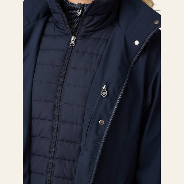 Le Mieux Amelie Lightweight Riding Coat Navy - Equisafety
