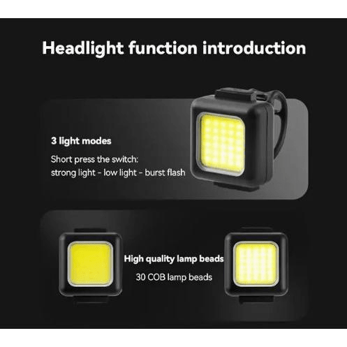 Equisafety led cob clip red
