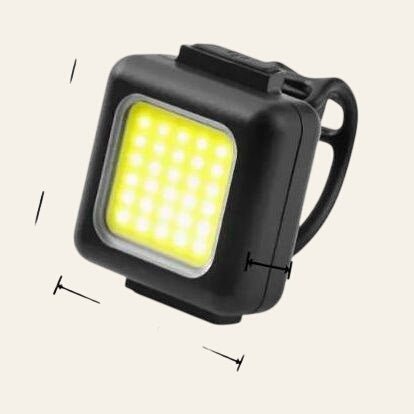 Equisafety led cob clip red