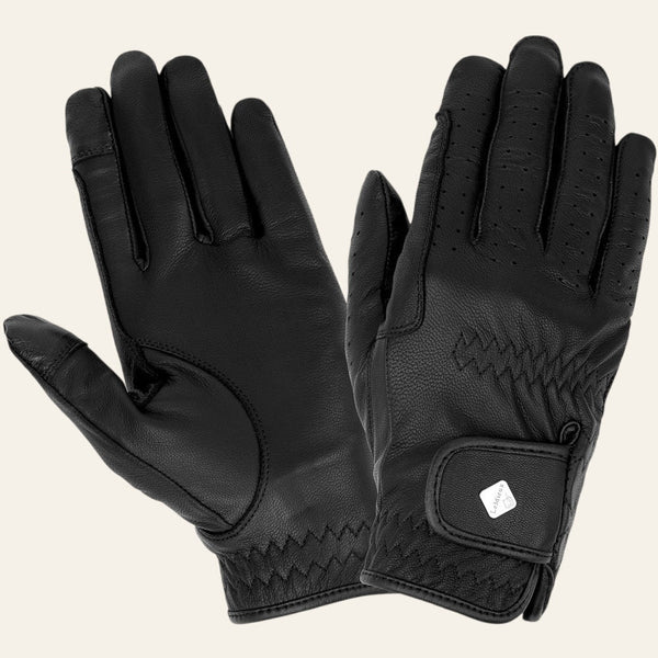 LeMieux ProTouch Classic Leather Riding Gloves - Equisafety