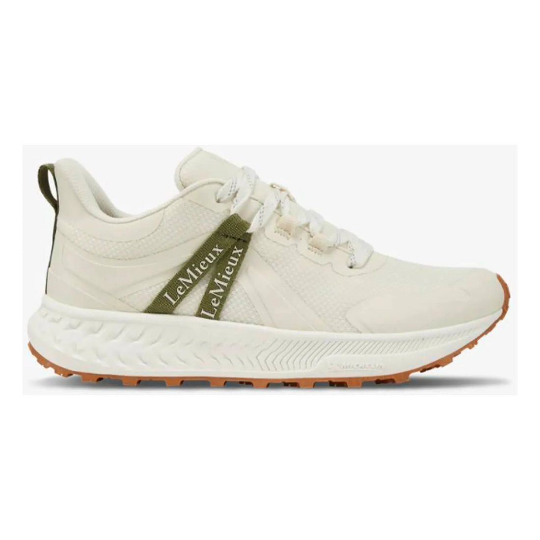 LeMieux Trax Waterproof Trainer Ecru - Equisafety