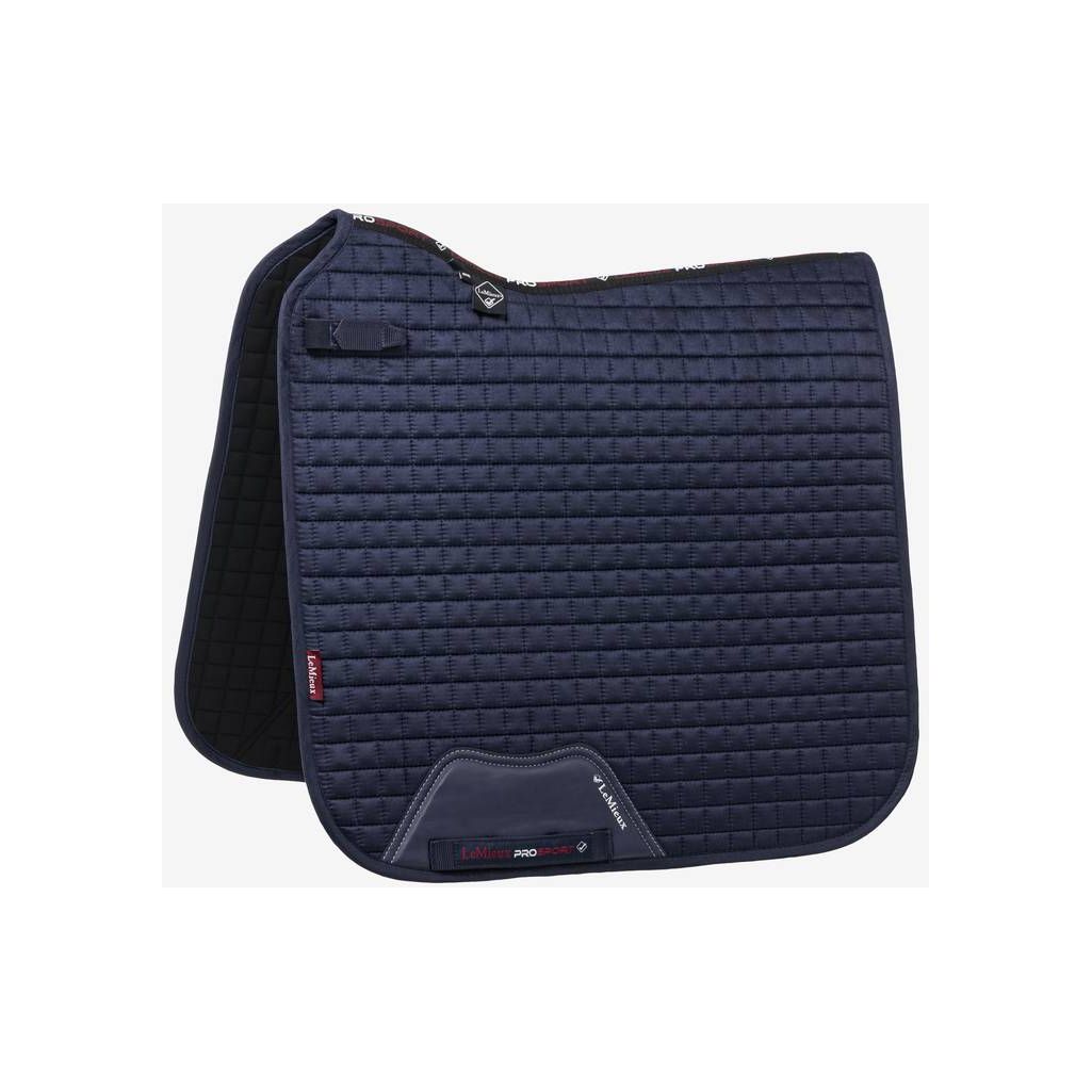 Suede Dressage Square Navy