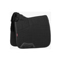 Merino+ Half Lined Dressage Square Black/Black - Equisafety