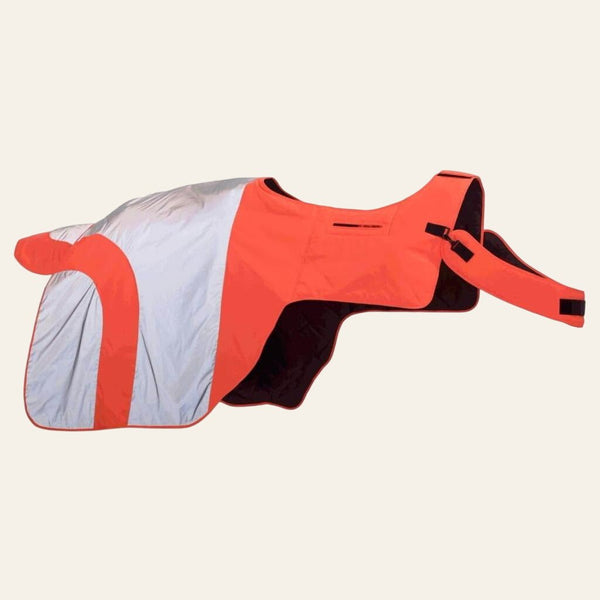 Equisafety multi colour reflective vest pinkyellow
