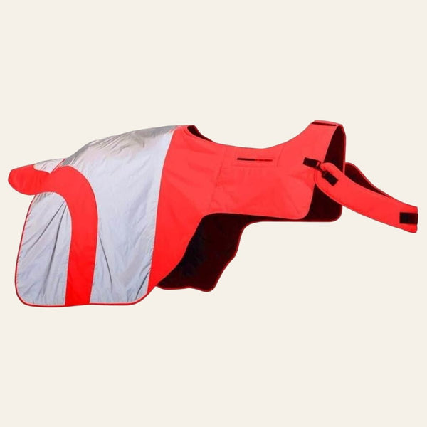 Equisafety multi colour reflective vest pinkyellow