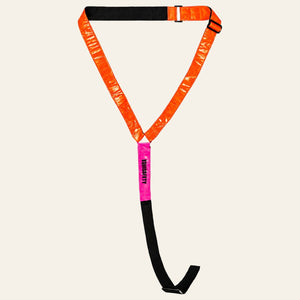 Equisafety multi coloured reflective neck band hi vis yellowpink