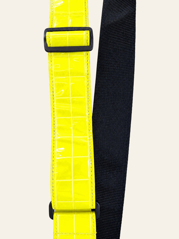 Equisafety multi coloured reflective neck band hi vis yellowpink