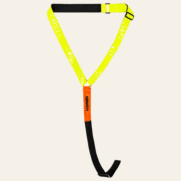 Equisafety multi coloured reflective neck band hi vis yellowpink