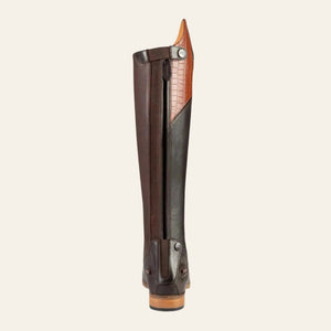 Passaggio Ladies Leather Field Tall Riding Boot - Brown - Delivery Late August - Equisafety