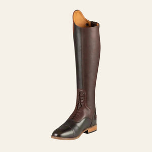 Passaggio Ladies Leather Field Tall Riding Boot - Brown - Delivery Late August - Equisafety