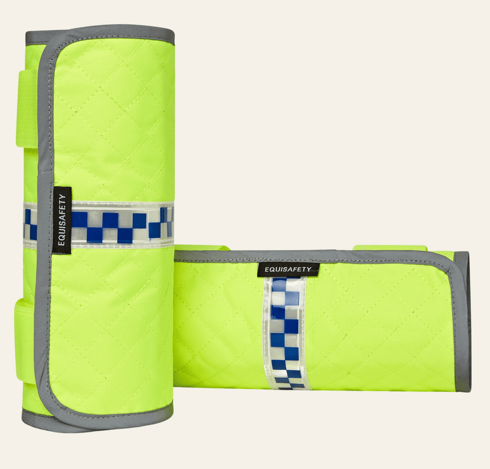 POLITE leg Boots - 1" reflective tape - Equisafety