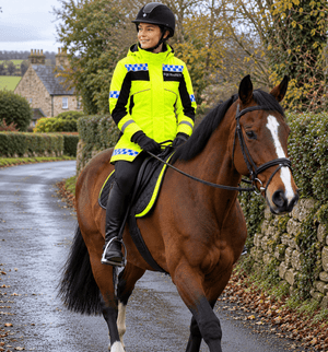 POLITE Winter 3/4 Riding Jacket - Equisafety