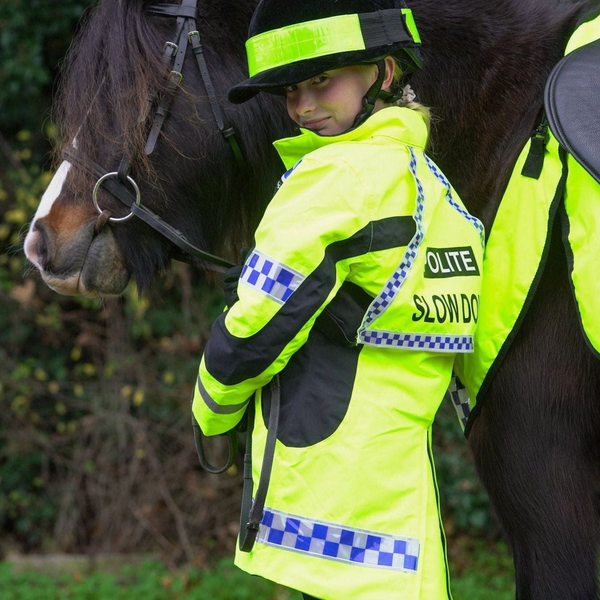 POLITE Winter Inverno Equestrian Riding Jacket - CHILD - Equisafety