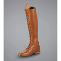 PREMEIR EQUINE Maurizia Ladies Lace Front Tall Leather Riding Boot - Cognac - Equisafety