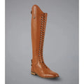 PREMEIR EQUINE Maurizia Ladies Lace Front Tall Leather Riding Boot - Cognac - Equisafety