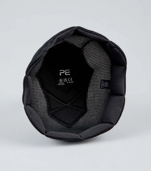 Premier Equine - Artemis Gloss Jockey Skull Space Black - Equisafety