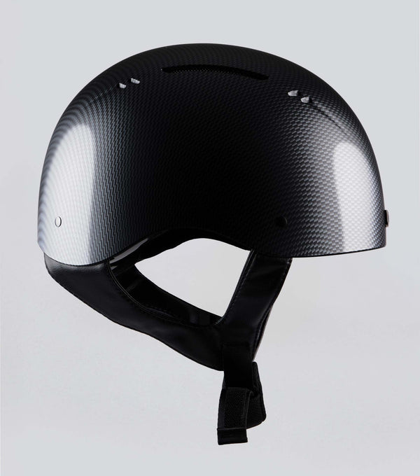 Premier Equine - Artemis Jockey Skull - Carbon Gloss Black - Equisafety