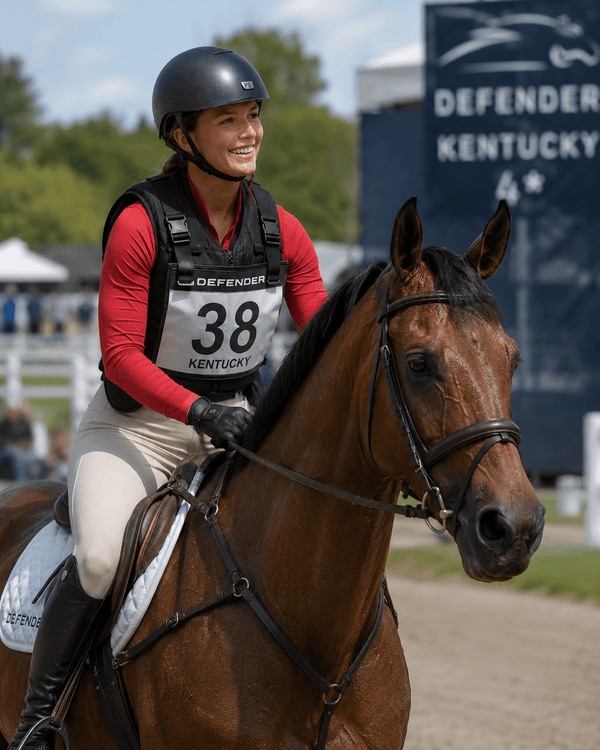 Premier Equine - Artemis Jockey Skull - Carbon Gloss Black - Equisafety