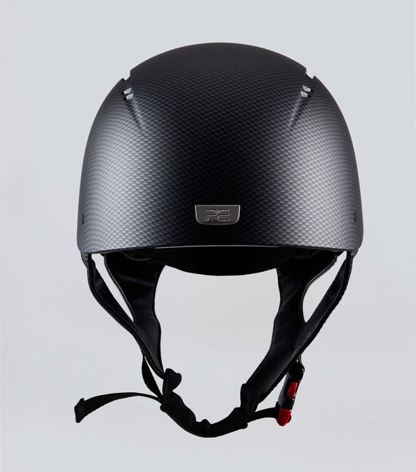 Premier Equine - Artemis Matte Jockey Skull Carbon Shield Black - Equisafety