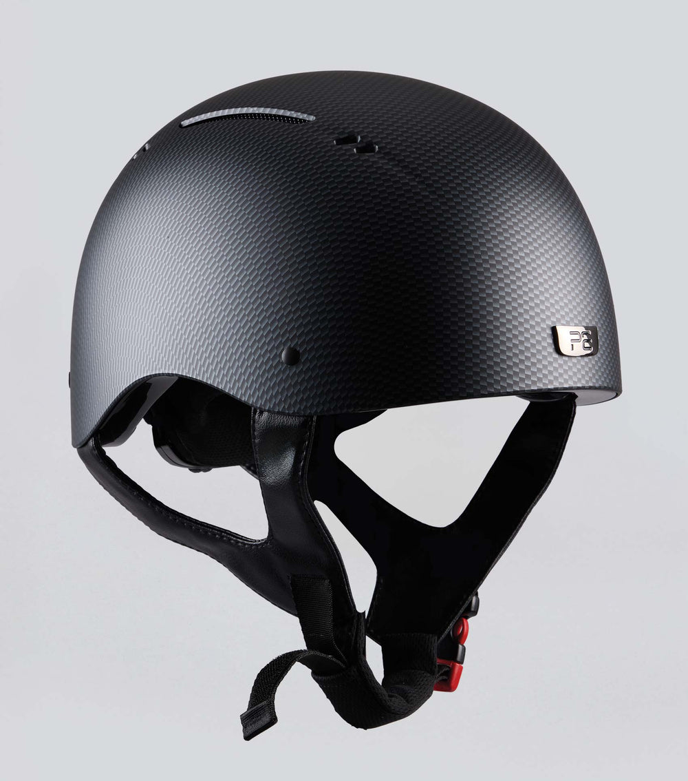 Premier Equine - Artemis Matte Jockey Skull Carbon Shield Black - Equisafety
