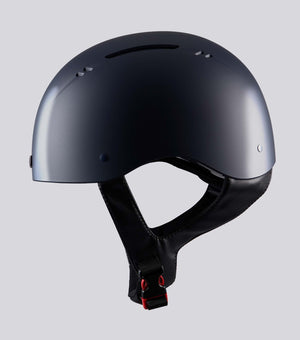 Equisafety premier equine artemis matte jockey skull carbon shield black