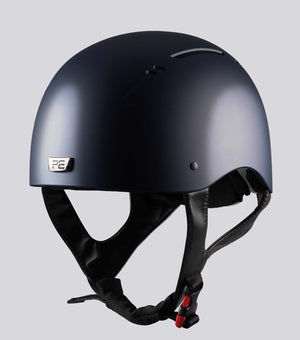 Equisafety premier equine artemis matte jockey skull carbon shield black