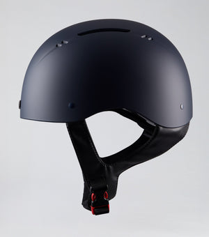 Premier Equine - Artemis Matte Jockey Skull Midnight Navy - Equisafety