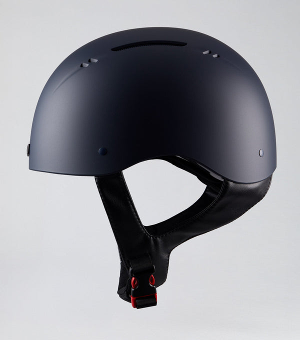 Premier Equine - Artemis Matte Jockey Skull Midnight Navy - Equisafety