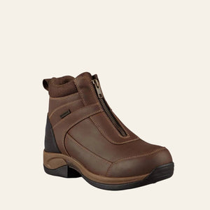 Premier Equine Borelli Waterproof Zipped Boot Brown - size 8 - EU 42 ** ONLY 1 LEFT** - Equisafety