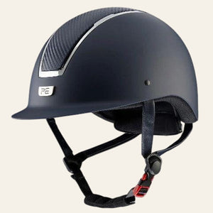 Premier Equine Centauri Horse Riding Helmet - Navy - Equisafety