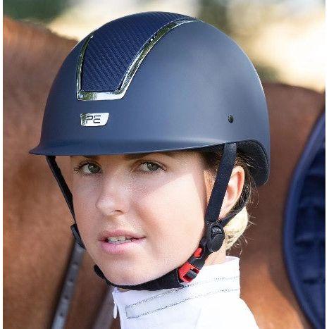 Premier Equine Centauri Horse Riding Helmet - Navy - Equisafety