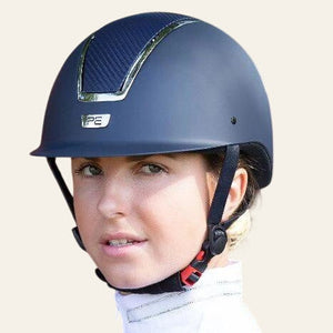 Premier Equine Centauri Horse Riding Helmet - Navy - Equisafety
