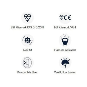 PREMIER EQUINE - Endeavour Horse Riding Helmet Navy - Equisafety