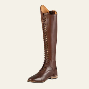 Equisafety premier equine maurizia ladies lace front tall leather riding