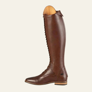 Equisafety premier equine maurizia ladies lace front tall leather riding