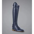 PREMIER EQUINE Maurizia Ladies Lace Front Tall Leather Riding Boot - BLUE - Equisafety