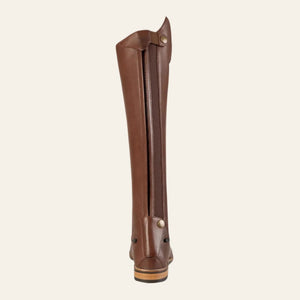 PREMIER EQUINE Maurizia Ladies Lace Front Tall Leather Riding Boot-Brown - Equisafety