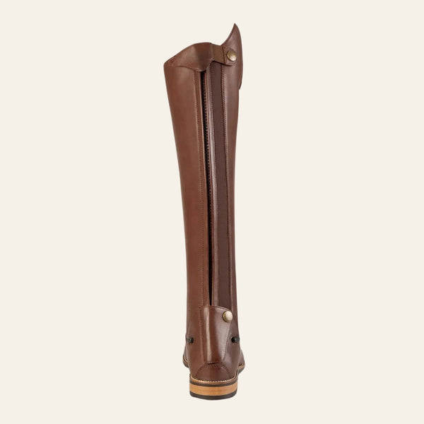 PREMIER EQUINE Maurizia Ladies Lace Front Tall Leather Riding Boot-Brown - Equisafety
