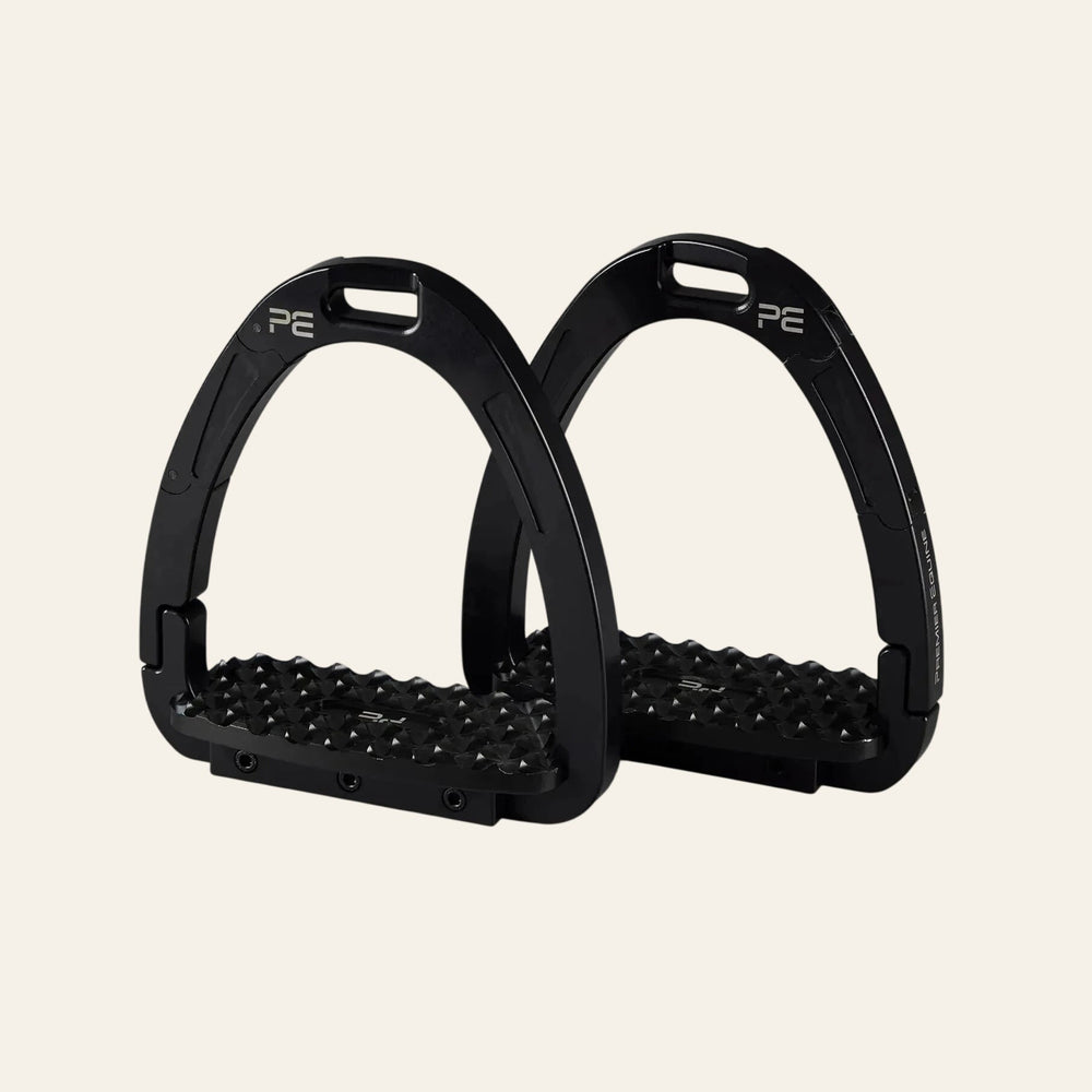 Premier Equine Safety Stirrups - Black - Equisafety