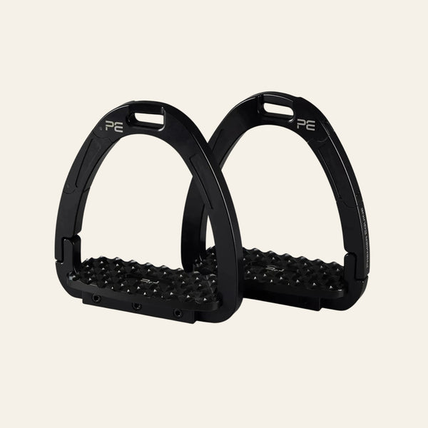 Premier Equine Safety Stirrups - Black - Equisafety